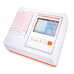 12-Lead Portable ECG100L Electrocardiograph