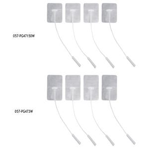 Gelled adhesive electrodes TENS and EMS, 4 units