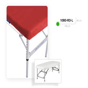 Drap ajustable et réutilisable pour table couleur 20 rouge